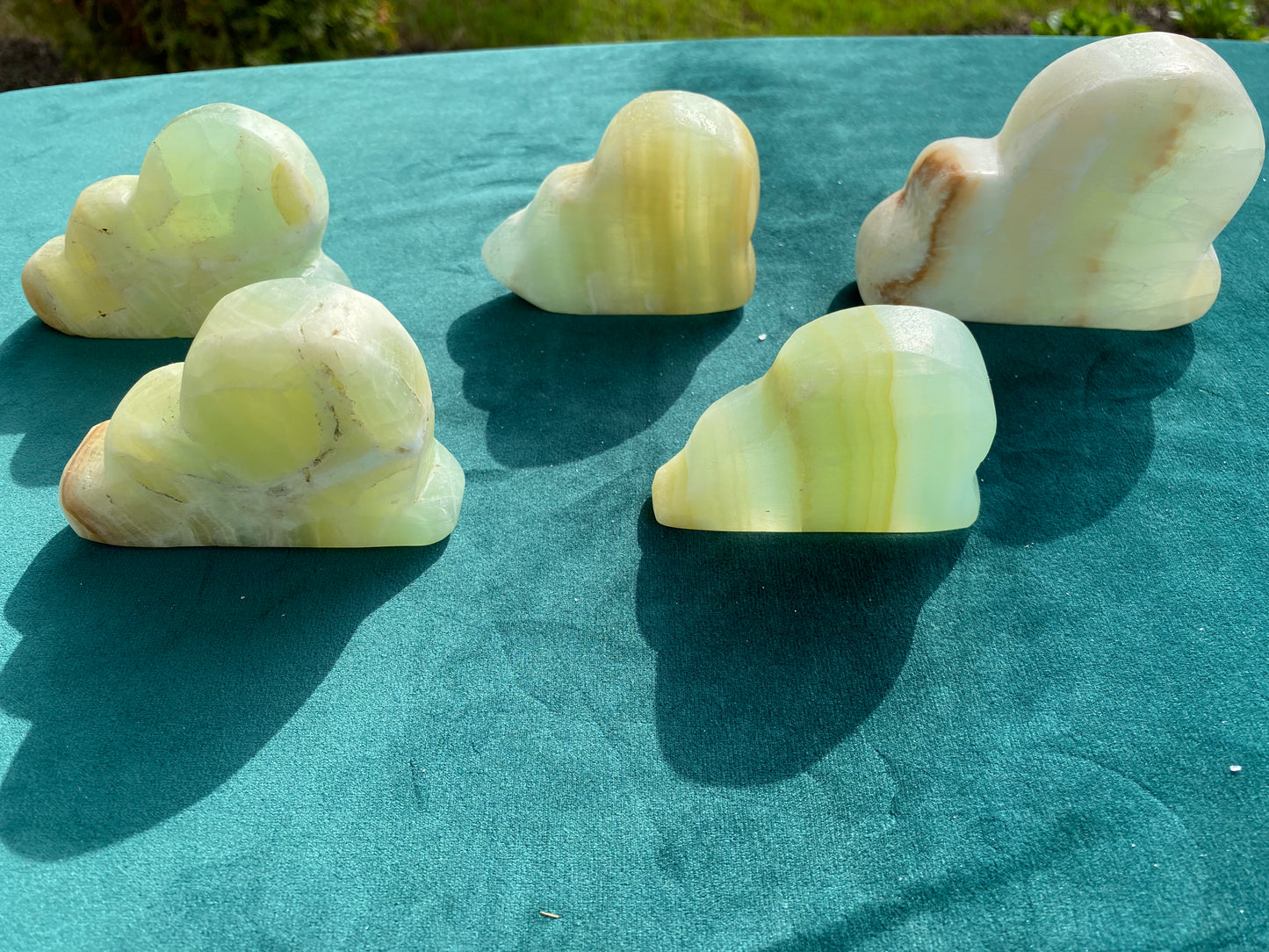 Pistachio Calcite Clouds