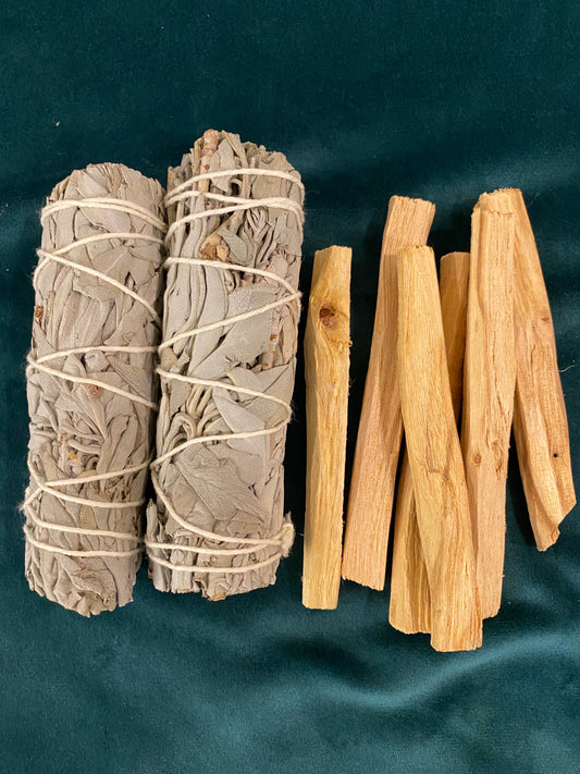 Sage and Palo Santo Bundle